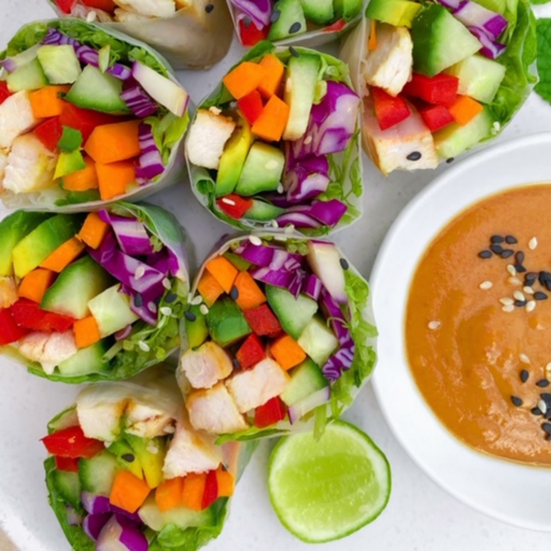 Vietnamese Rice Paper Rolls - Retreat Yourself