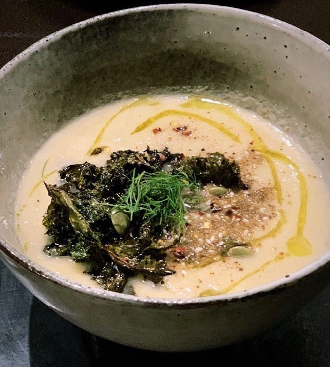 Fennel, cauliflower & leek soup - Retreat Yourself