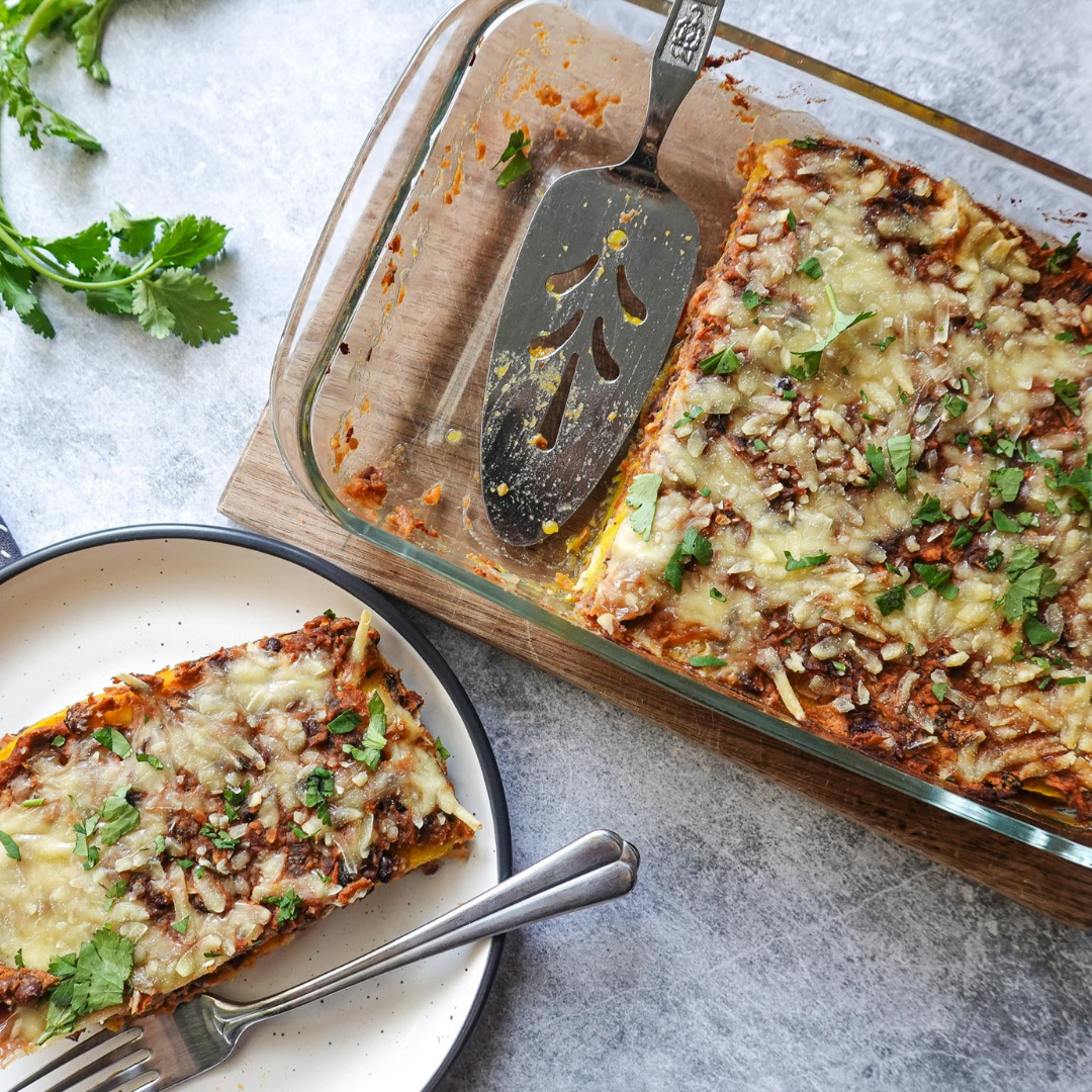 Delicious lasagna with a Mexican twist - Retreat Yourself
