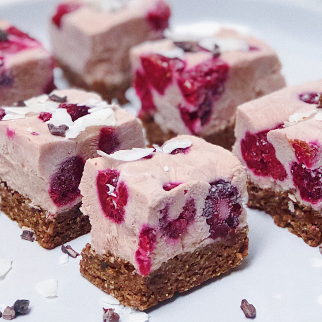 Strawberry Sundae Protein Slice - Retreat Yourself