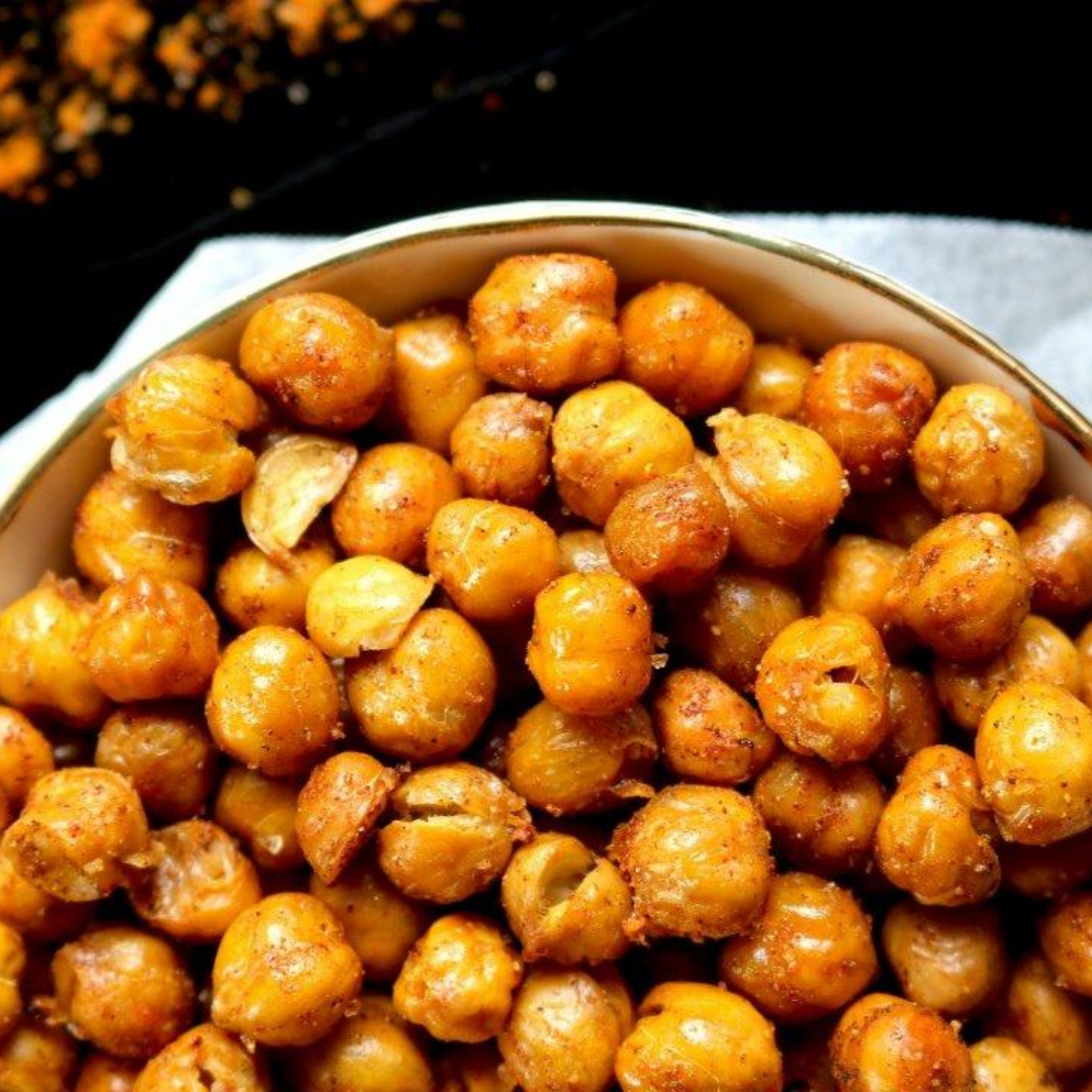 Crunchy Roasted Chickpeas - Retreat Yourself