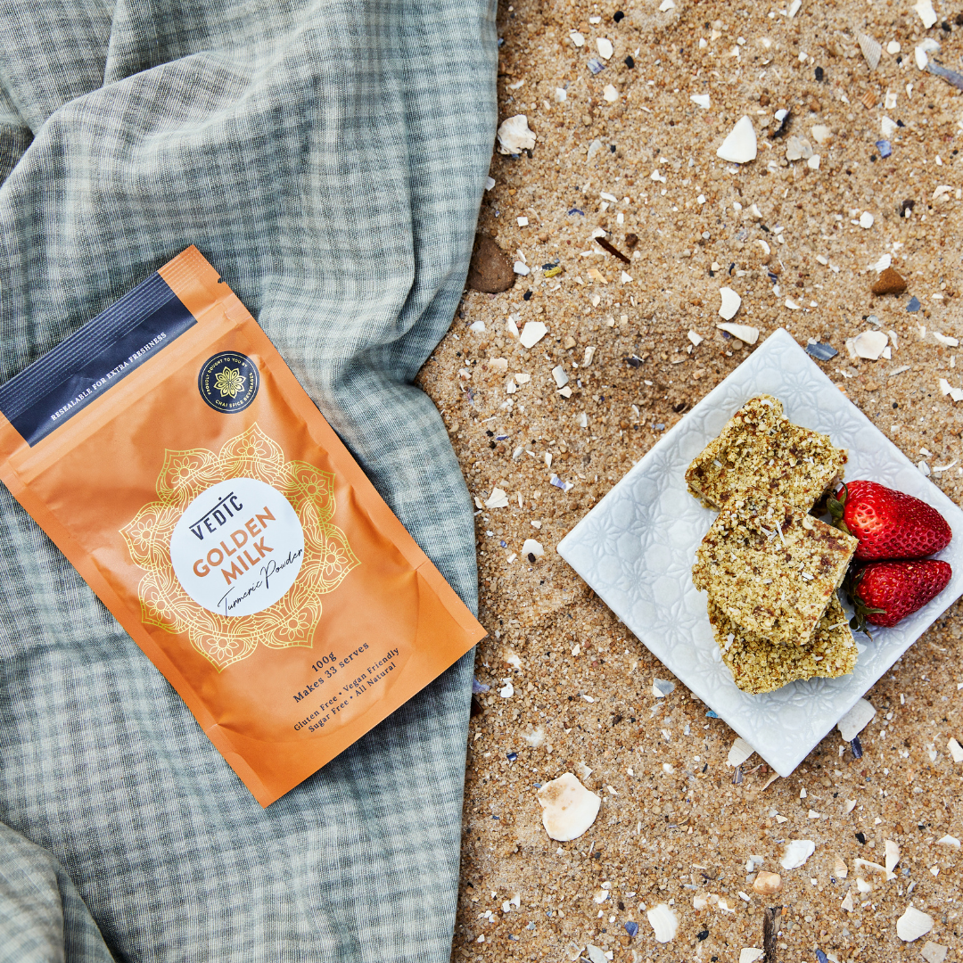 No-Bake Turmeric Coconut Bites - Retreat Yourself