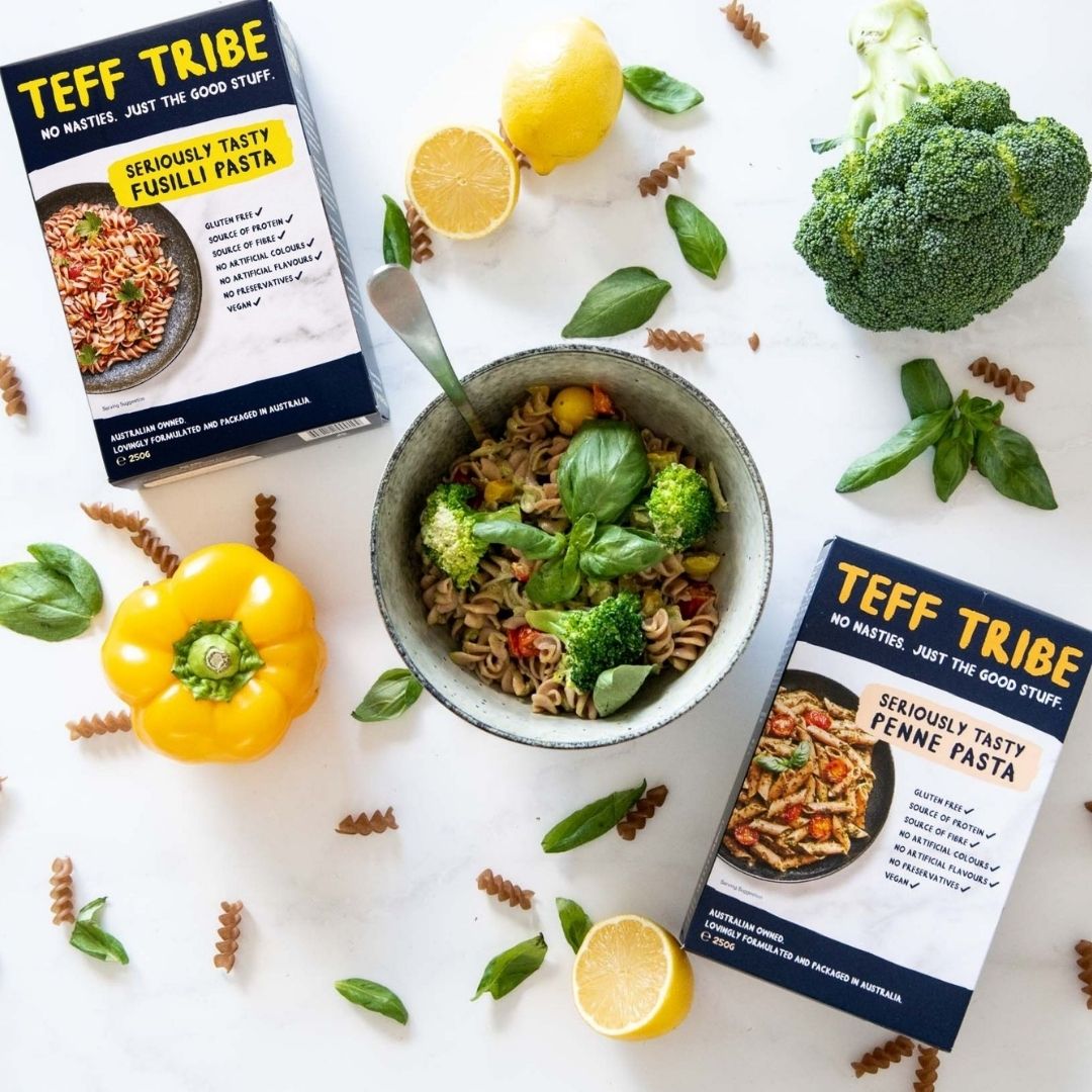 Vegan Pasta with Broccoli and Cherry Tomatoes