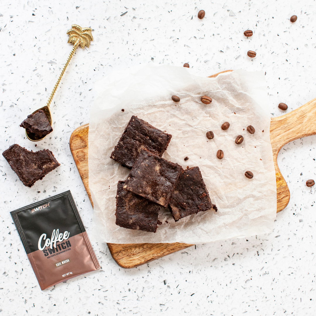 Fudgy mocha brownie with a coffee twist!