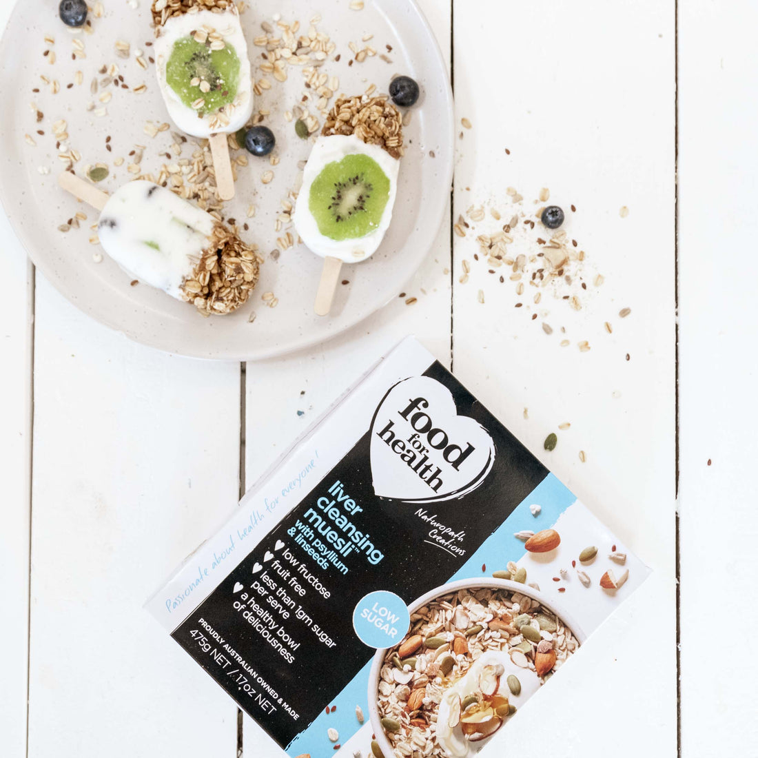 Muesli Pops with Food for Health
