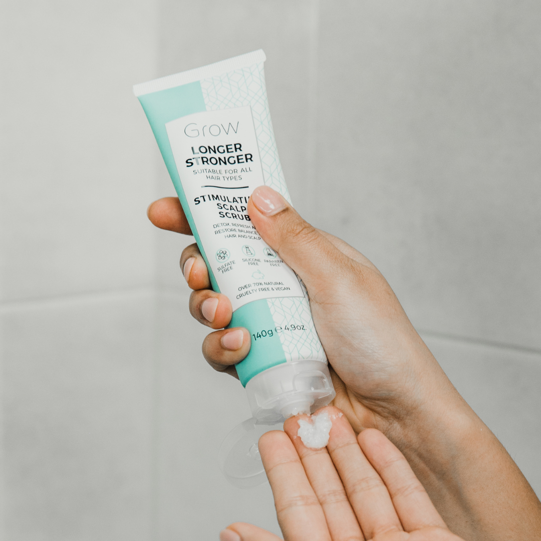 GROW | Longer Stronger Stimulating Scalp Scrub