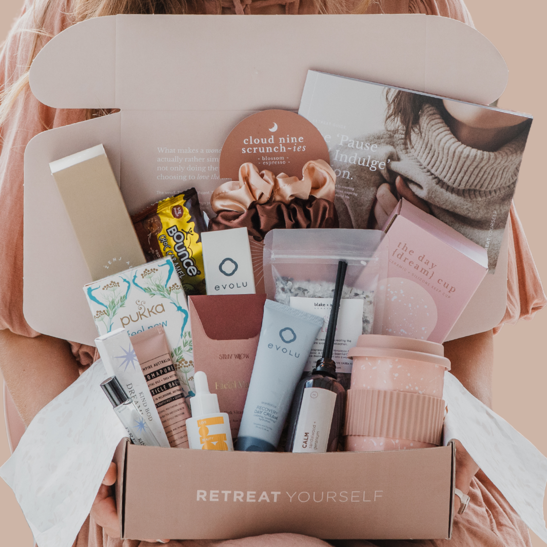 The brands & products in the Winter ‘Pause and Indulge’ Retreat Box ❄️