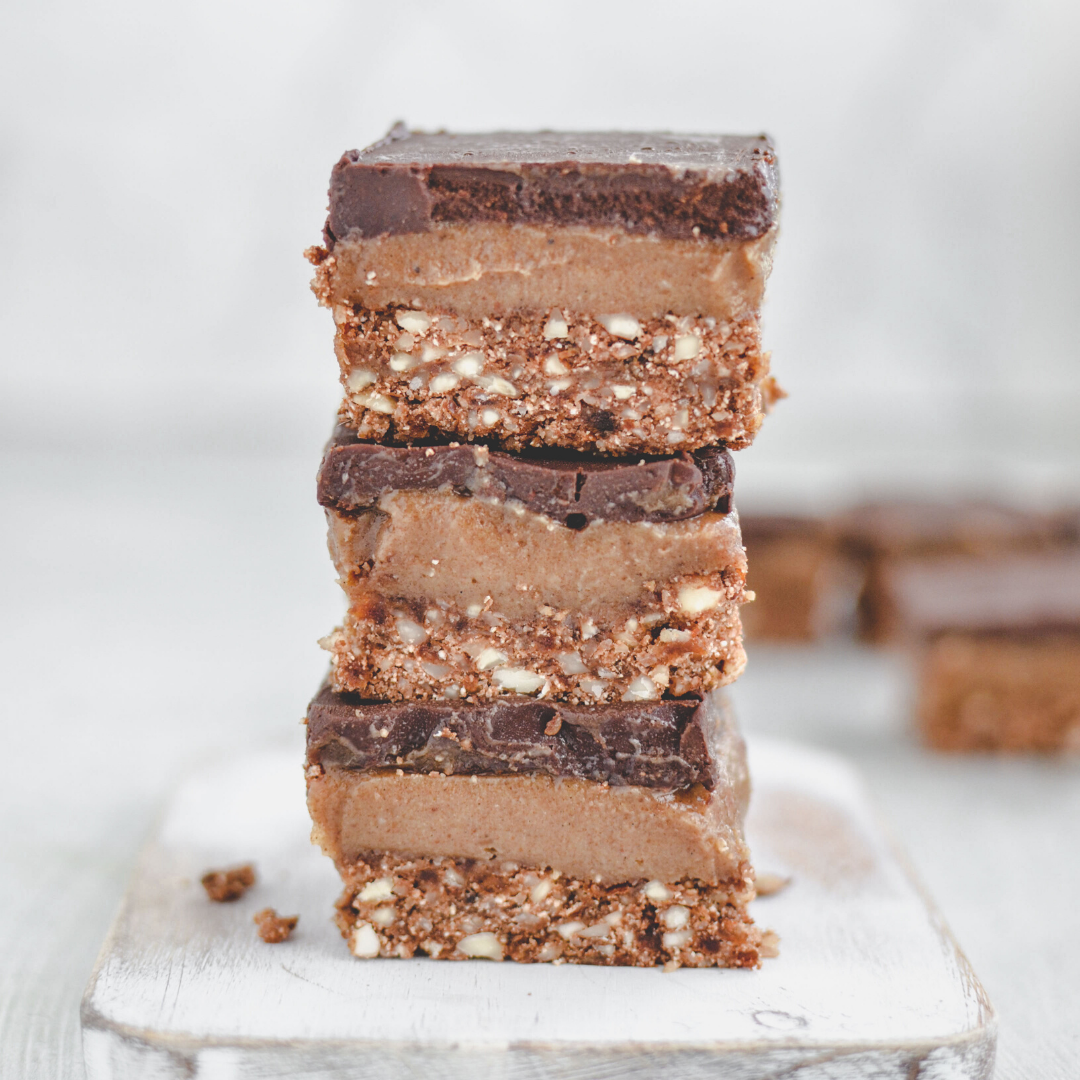 Raw Vegan Caramel Slice
