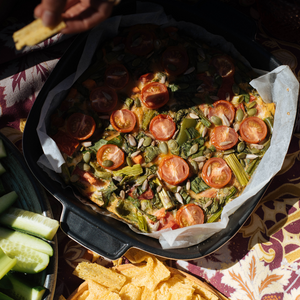 Easy Frittata with Casey-Lee Lyons of @livelovenourishaus