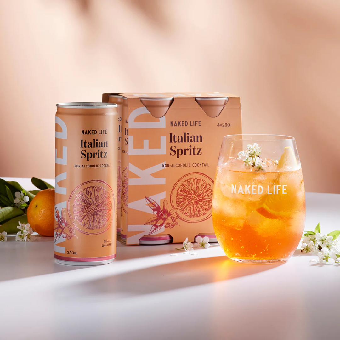 NAKED LIFE | Non-Alcoholic Italian Spritz