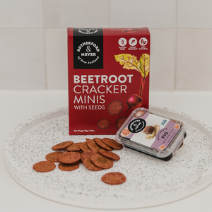RUTHERFORD & MEYER | Cracker Minis Beetroot + Fig Fruit Paste