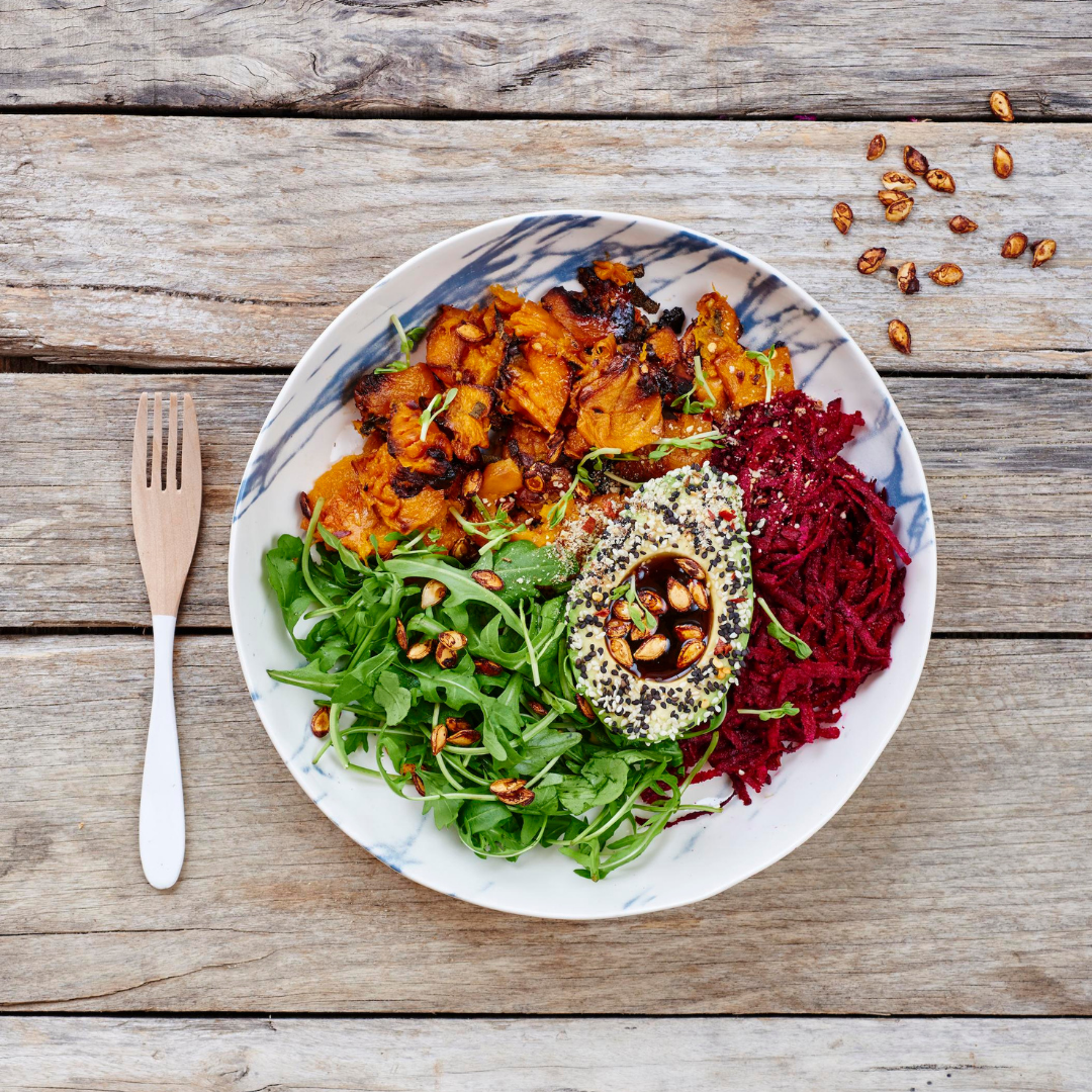 Spicy Sage and Walnut Pumpkin Bowl
