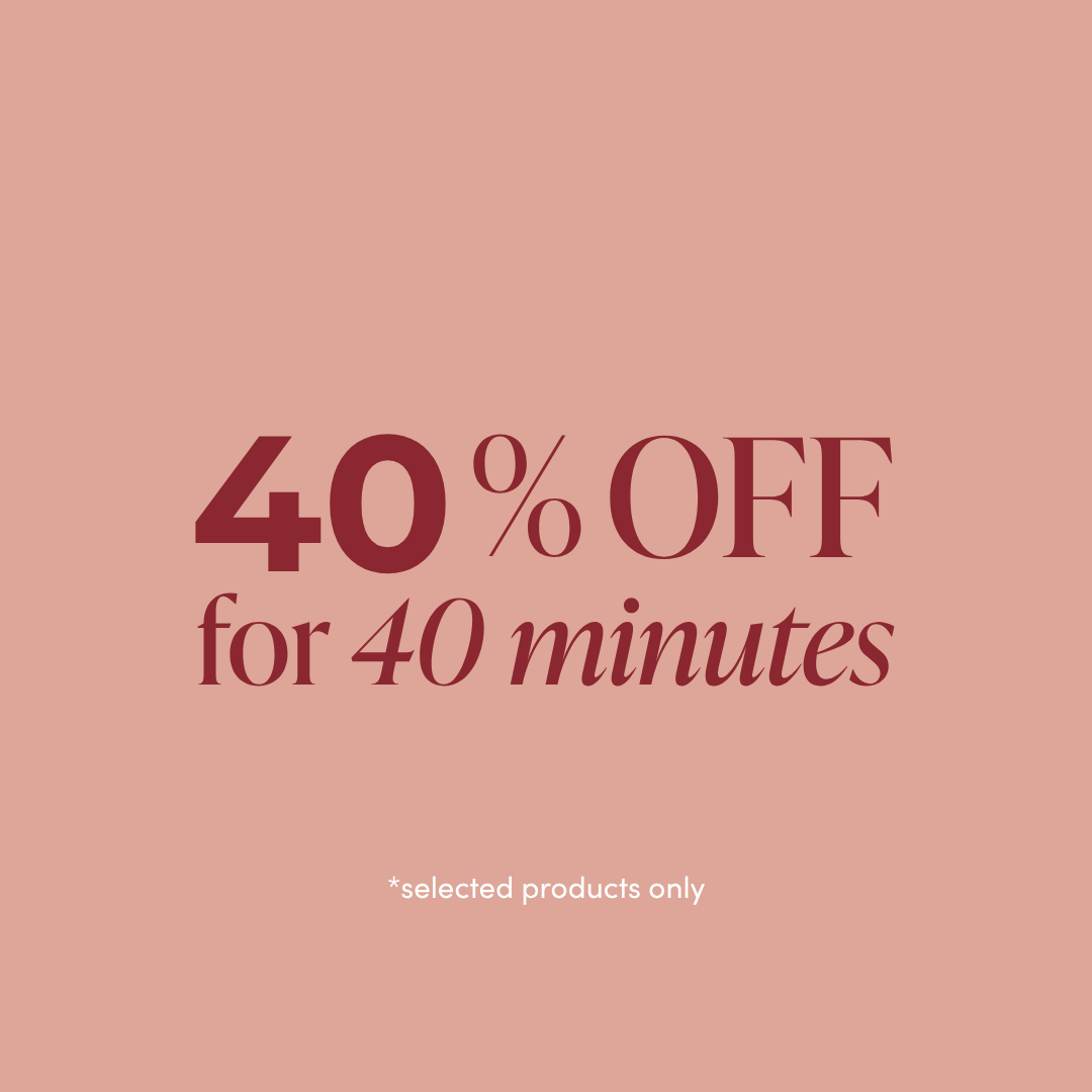 Shop self-care at 40% OFF
