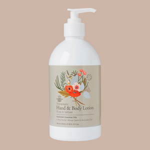 Empire Australia - Therapeutic Hand & Body Lotion - Rose & Vetiver