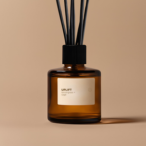Zenj Australia - 'Uplift' Reed Diffuser - Lemongrass & Sage