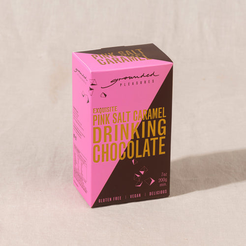 Pink Salt Caramel Drinking Chocolate