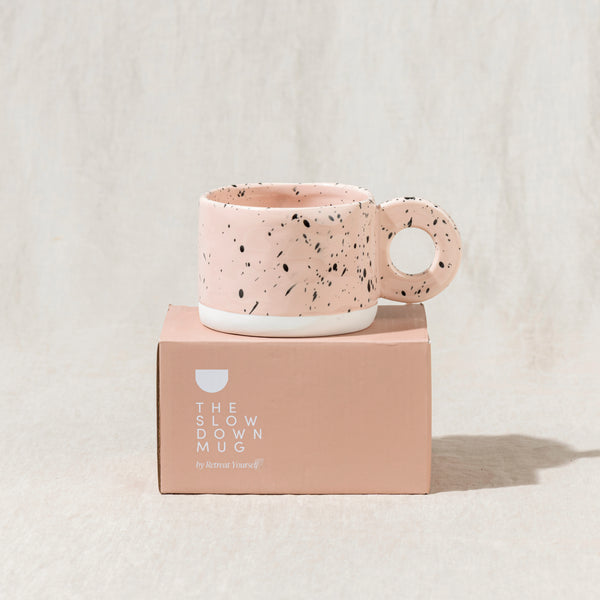 The 'Slow Down' Mug - Marshmallow