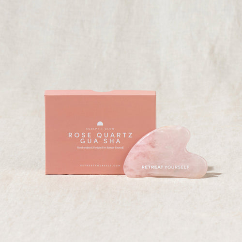 ‘Sculpt + Glow’ Rose Quartz Gua Sha