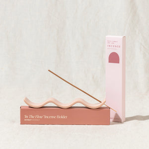 'In The Flow' Incense Holder + 'Here Comes The Sun' Incense