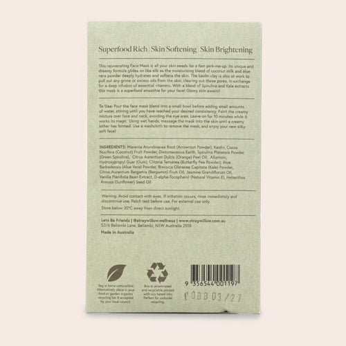 Facial Mask - Green Smoothie