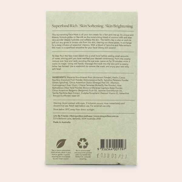 Facial Mask - Green Smoothie