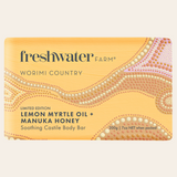 Freshwater Farm - Lemon Myrtle Oil + Manuka Honey Body Bar 200g