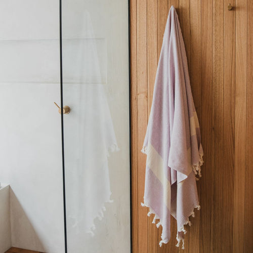 Turkish Cotton Towel - Lilac