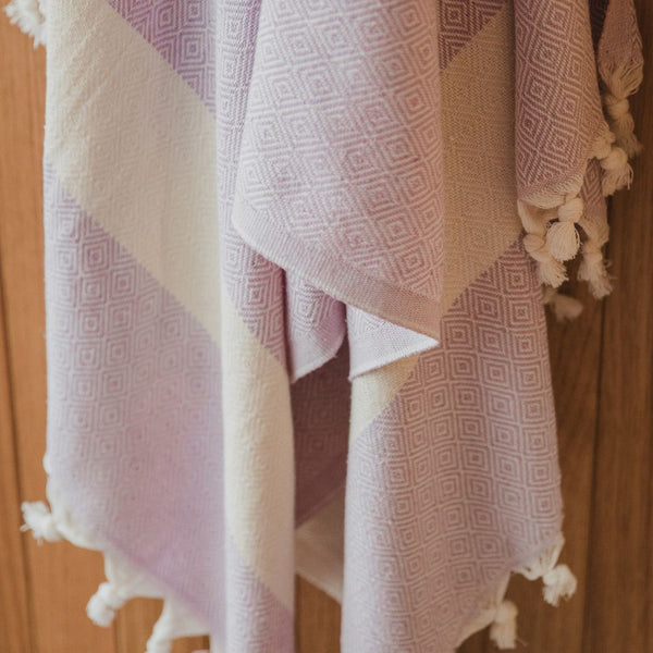 Turkish Cotton Towel - Lilac