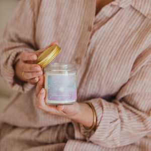 Golden Hour Soy Wax Candle: Coconut, Pineapple & Lime