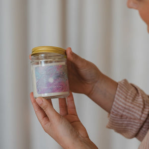 Golden Hour Soy Wax Candle: Coconut, Pineapple & Lime