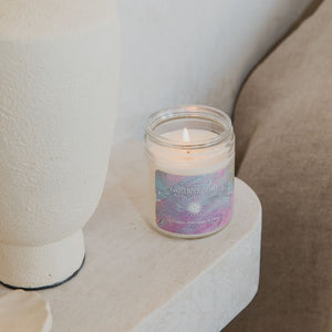 Golden Hour Soy Wax Candle: Coconut, Pineapple & Lime