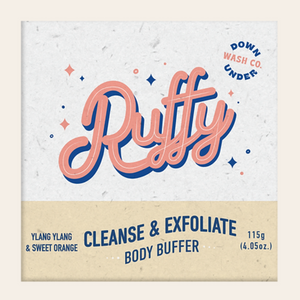 Downunder Wash Co - Ruffy Cleanse & Exfoliate - Body Buffer