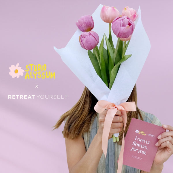 Studio Alyssum x Retreat Yourself - 'Forever Flowers' Gift Hamper