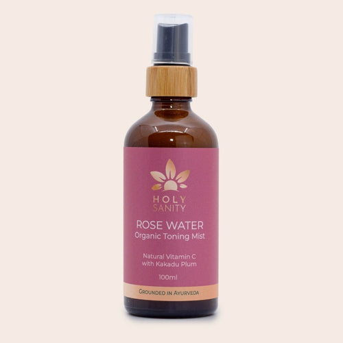Rose Water Organic Toning Mist