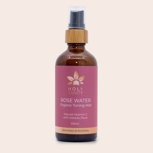 Rose Water Organic Toning Mist