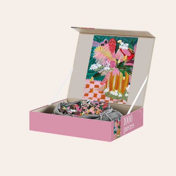 1000 Piece Puzzle - Gold Urn