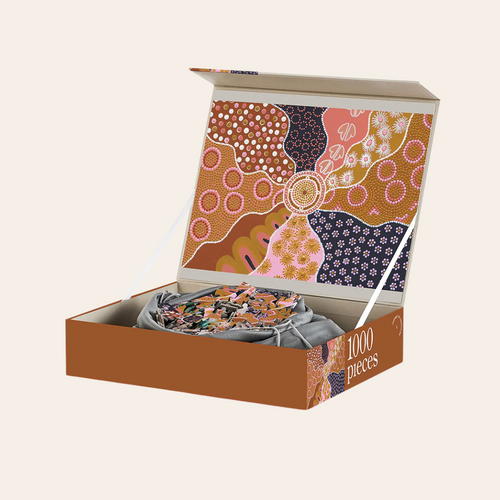 1000 Piece Puzzle - Desert Flower