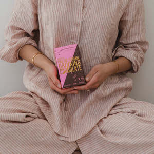 Pink Salt Caramel Drinking Chocolate