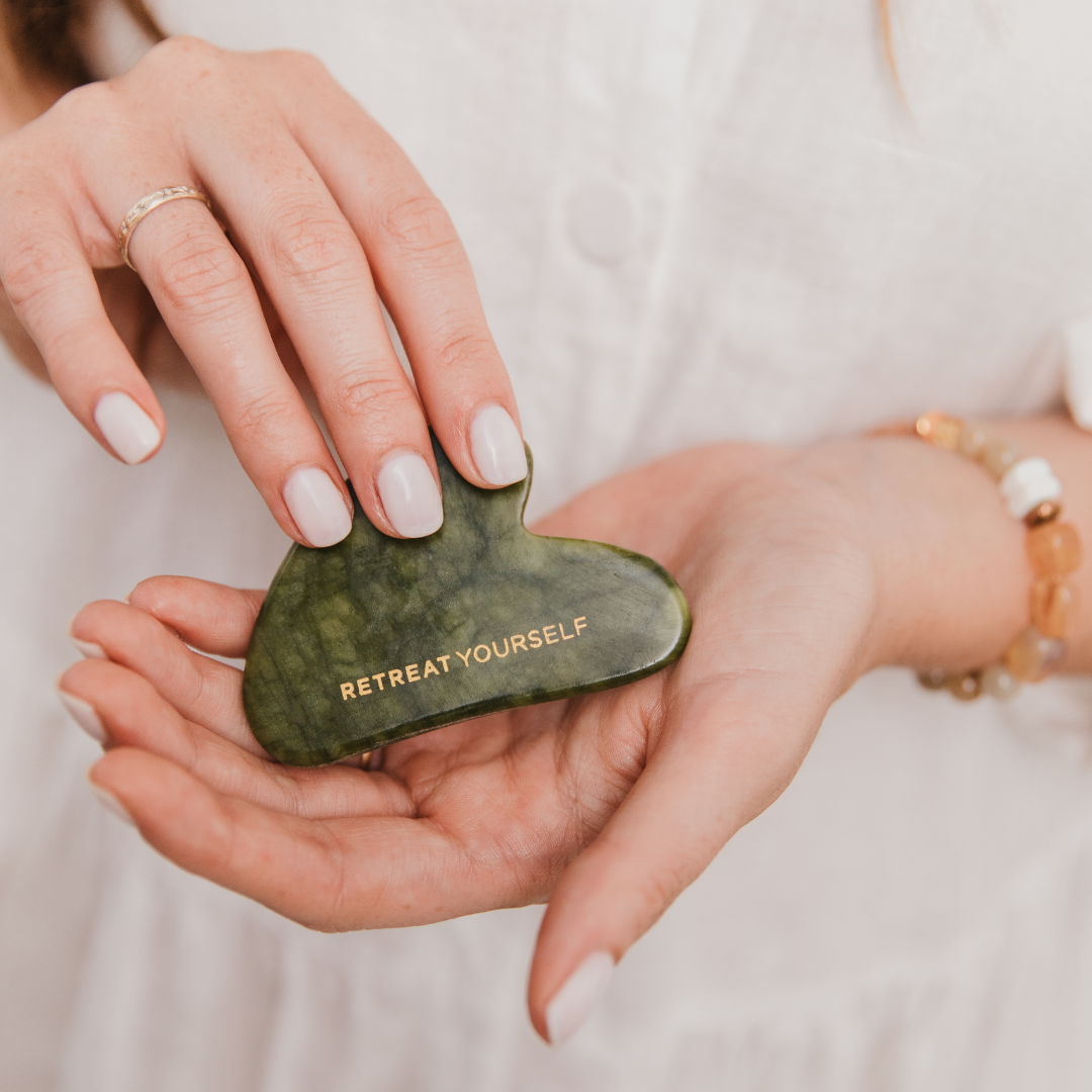 ‘sculpt Glow’ Jade Gua Sha Retreat Yourself