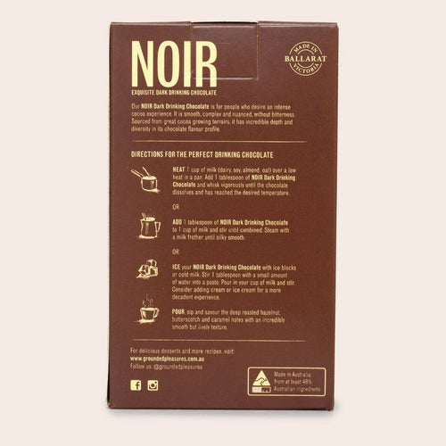 NOIR Dark Drinking Chocolate