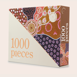 1000 Piece Puzzle - Desert Flower