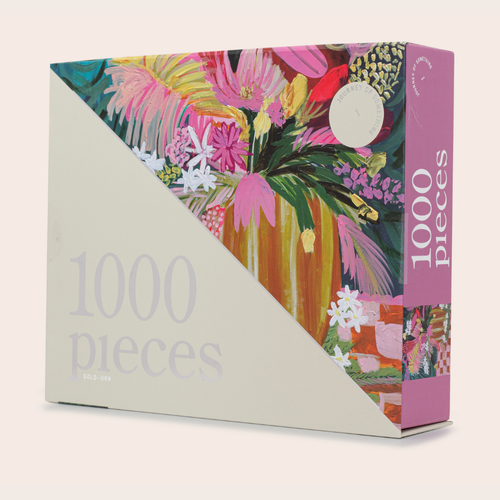 1000 Piece Puzzle - Gold Urn