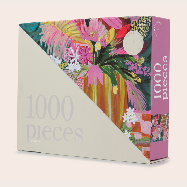 1000 Piece Puzzle - Gold Urn