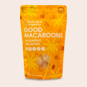 Macaroons Passionfruit + Macadamia