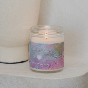 Golden Hour - Coconut, Pineapple & Lime Soy Wax Candle