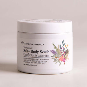 Empire Australia - Salty Body Scrub Eucalyptus & Lavender 500g