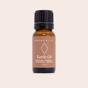 'Earth' Essential Oil - Palmarosa, Mandarin, Sweet Fennel & Patchouli 10ml