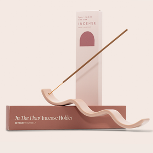'In The Flow' Incense Holder + 'Here Comes The Sun' Incense