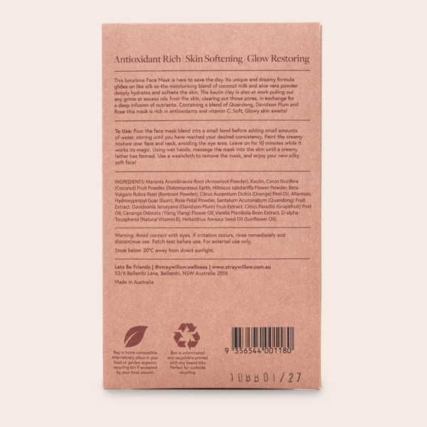 Facial Mask - Pink Vitamin C