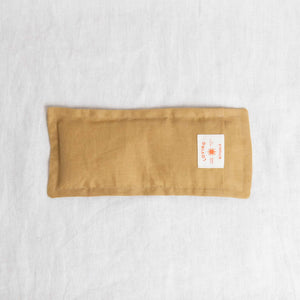 Handmade Linen Eye Pillow - Golden Sand